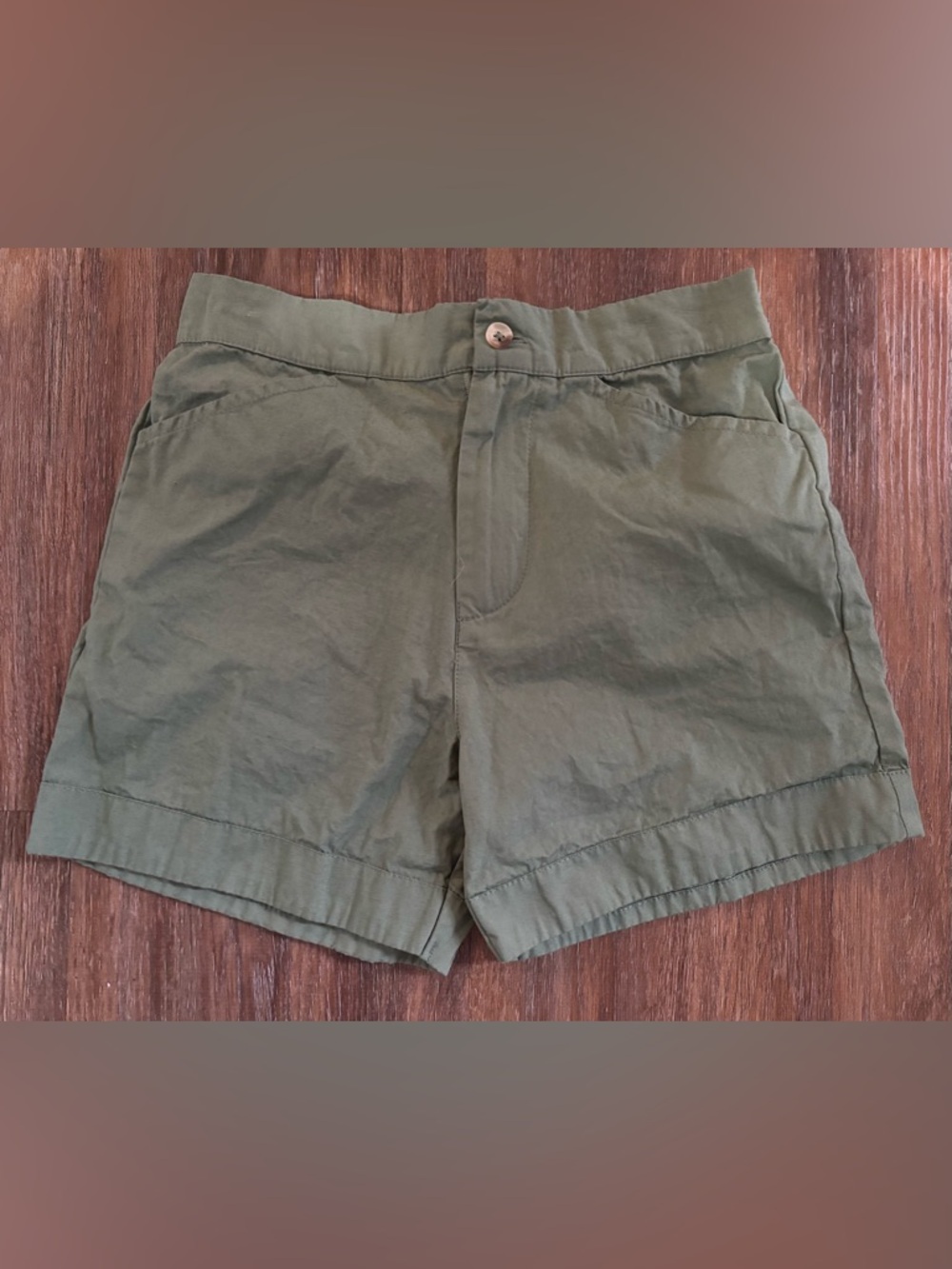 kate quinn Olive Green Boys Shorts 6y